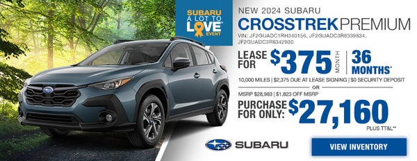 New 2024 Subaru Crosstrek Premium