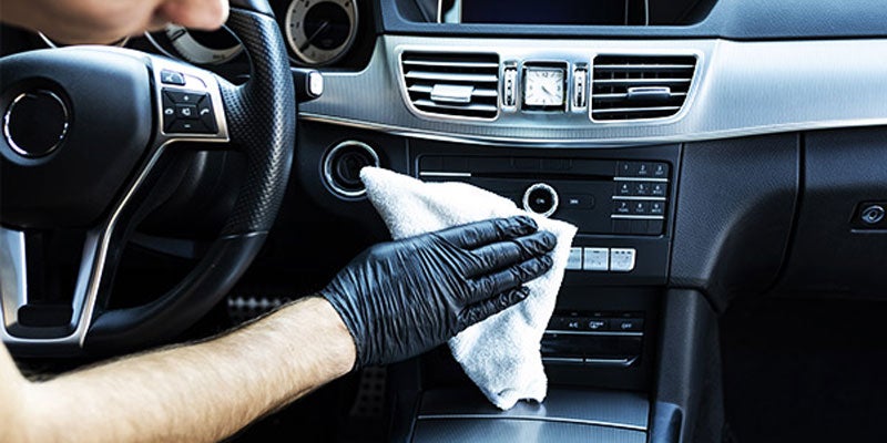 How to Clean & Disinfect Your Car's Interior During the COVID-19 Pandemic -  In The Garage with